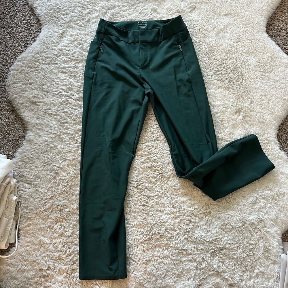 Athleta Green Athletic work Pants